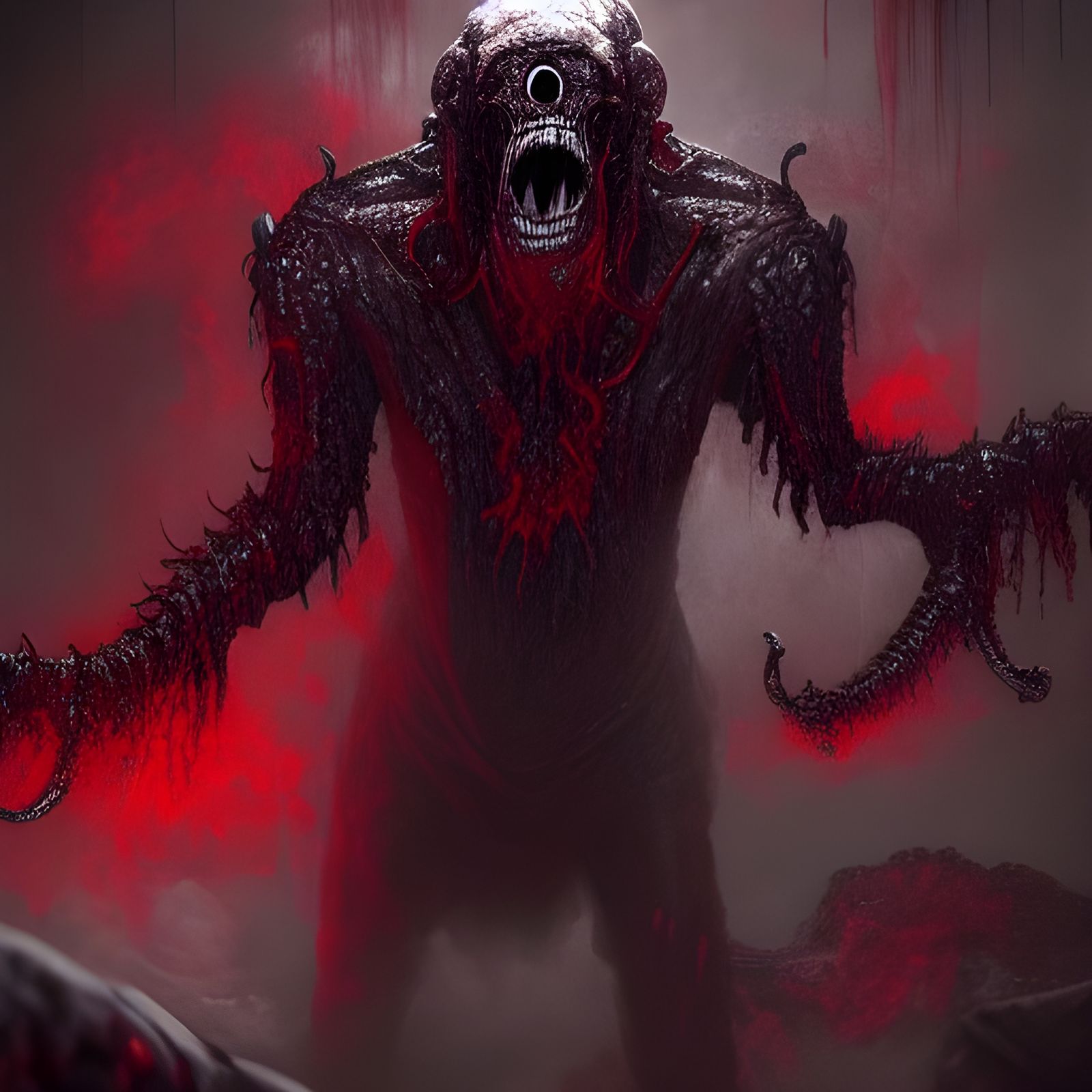Post-Apocalyptic World Ruled by Lovecraftian God