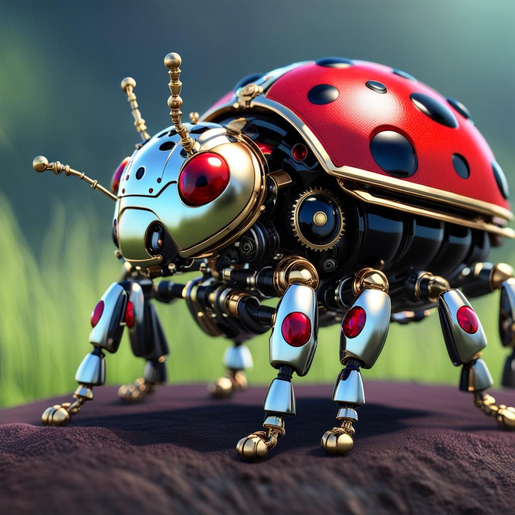 Cyborg Ladybug