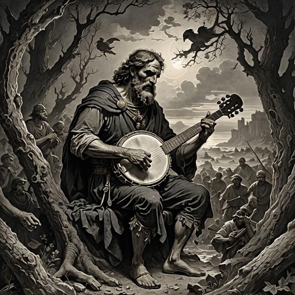 Odysseus's Horrifying Banjo Serenade