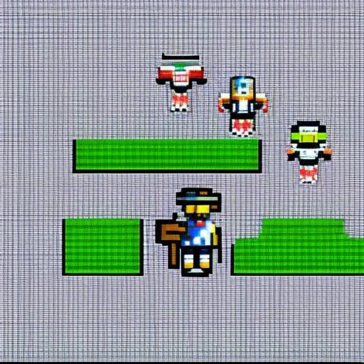 Astronaut Sprite Sheet in 16-bit Pixel Art