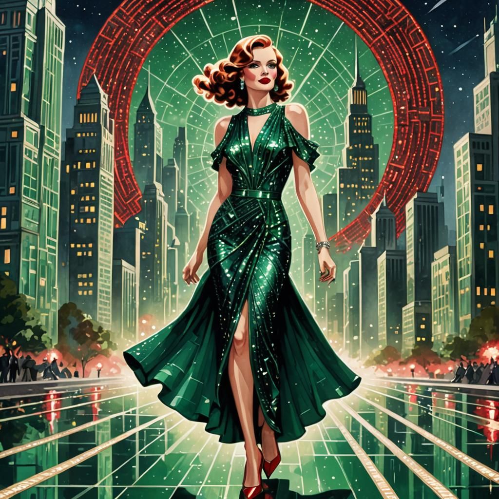 Dorothy Gale's Art Deco Runway Debut