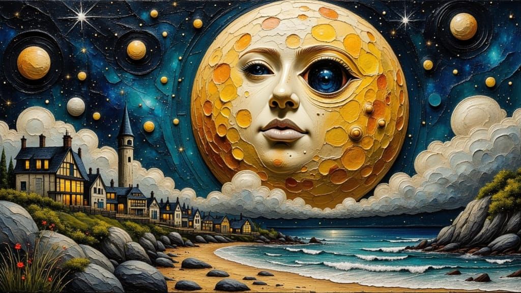 The ever watching Moon