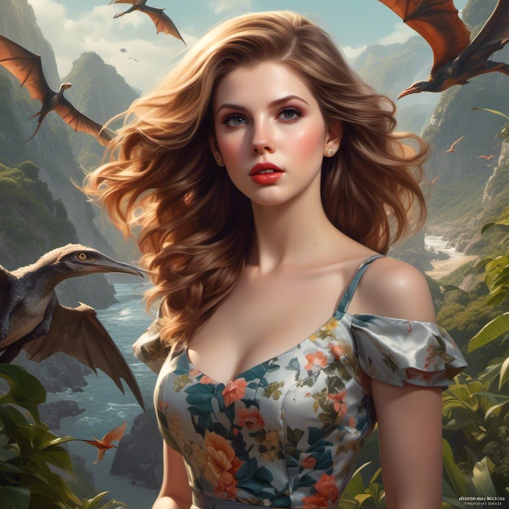 Anna Kendrick Birdwatching with Pterodactyls: Mesozoic Portr...