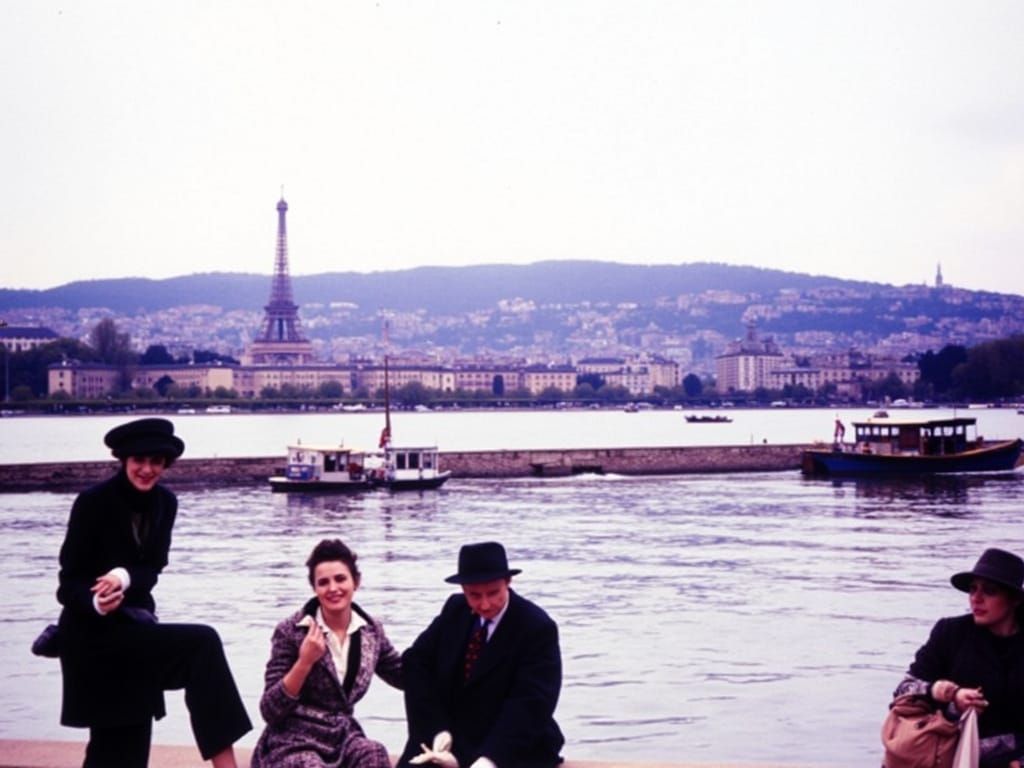 Parisian Woman in 1930s Art Deco Style