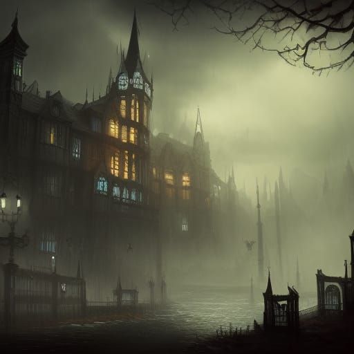Dark Fantasy City