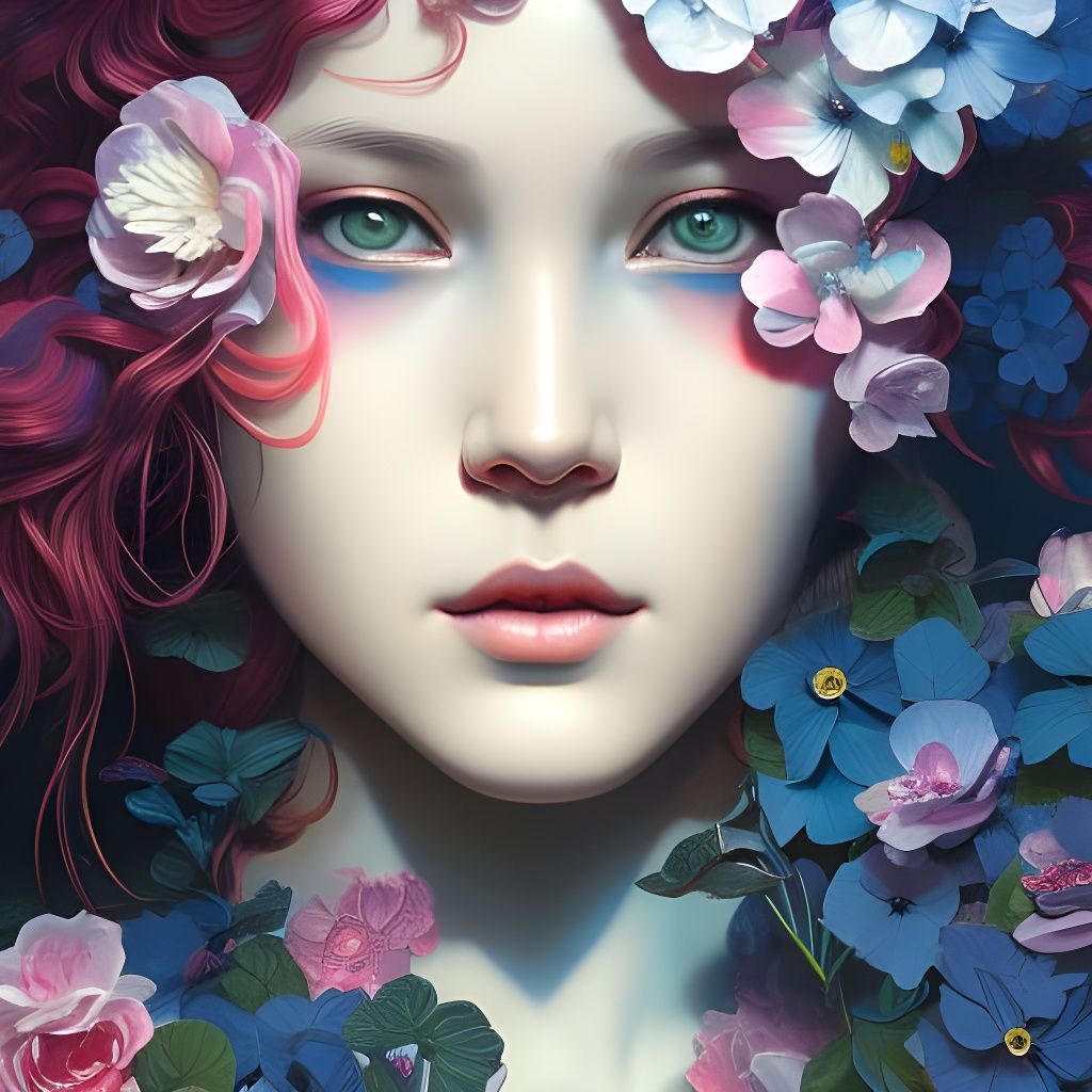 Detailed Portrait of a Girl in 8k Resolution