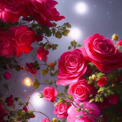 Romantic roses🌹🌹🌹