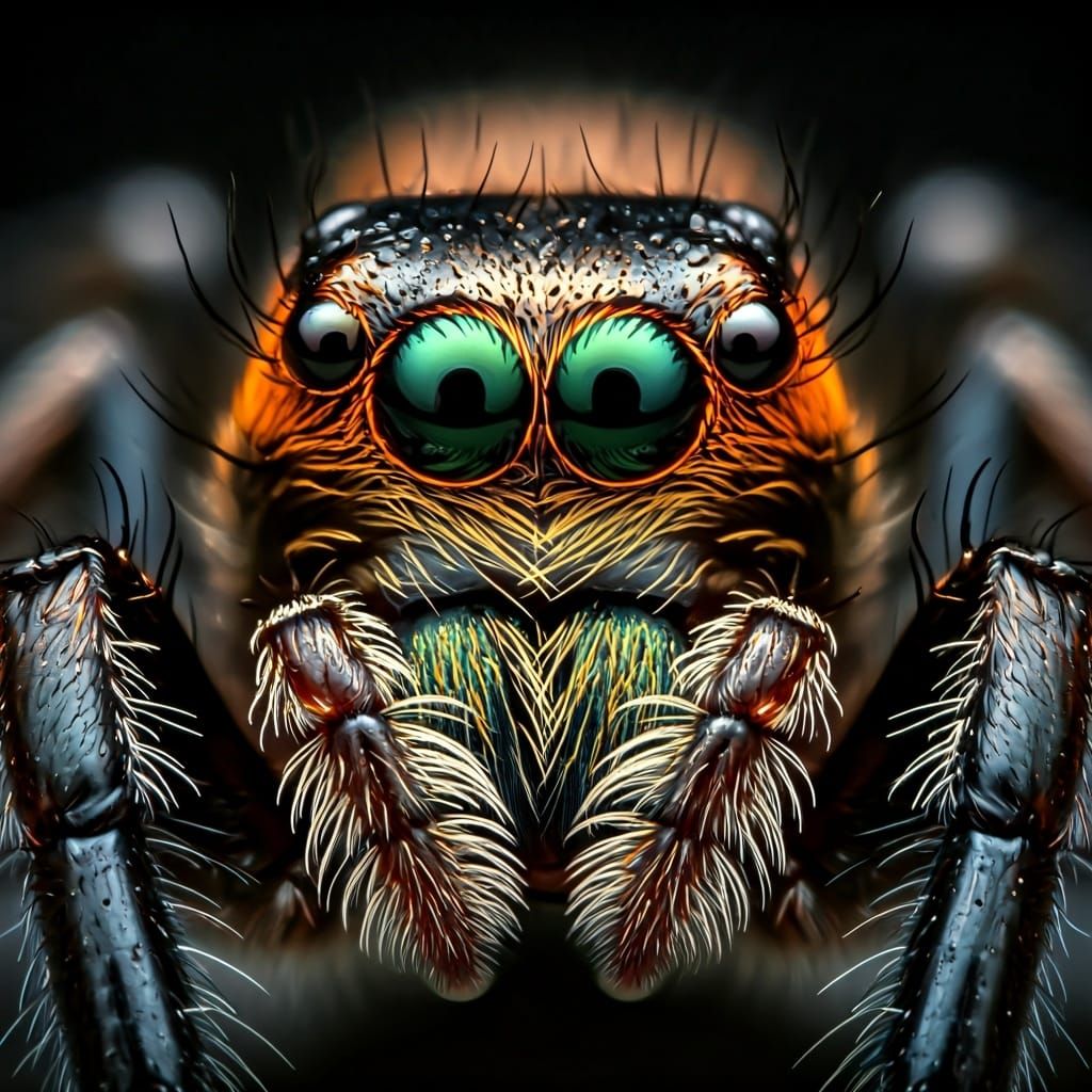 Spider eyes
