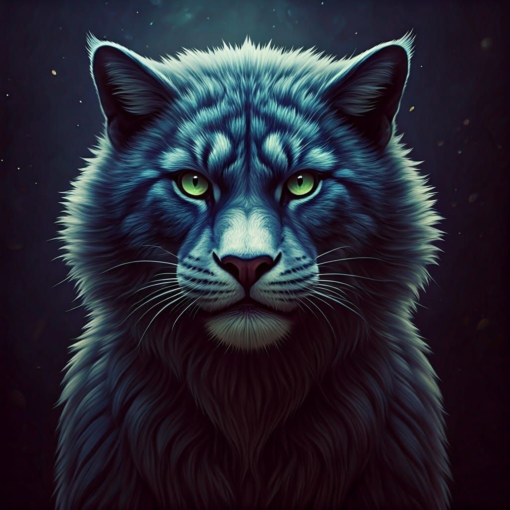 Detailed Night Fury Matte Painting in Unreal Engine