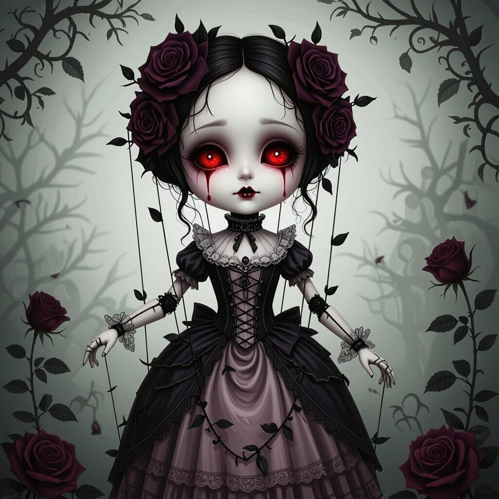 Puppet “Phantom Rose”