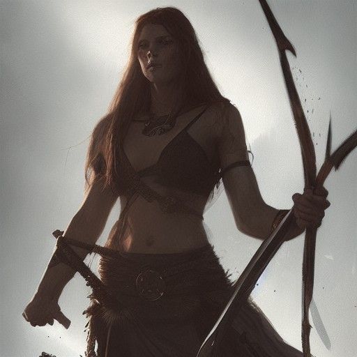 Sinister Aela the Huntress Artwork