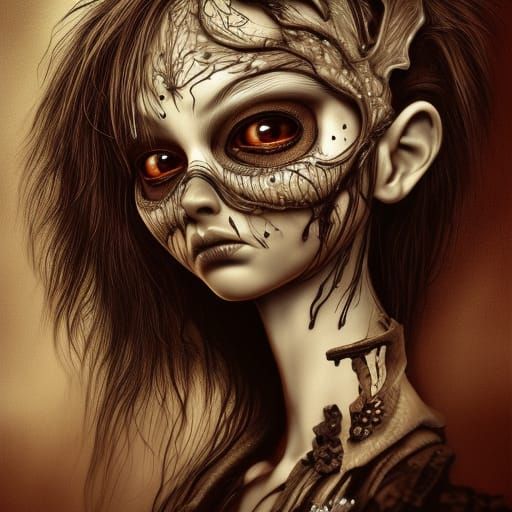 Chibi Cowboy: Detailed Fantasy Western Art