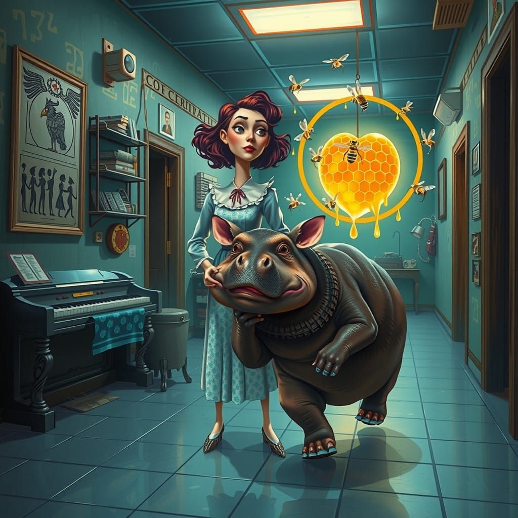Stern Headmistress Holds Disembodied Head in Hellish Hospita...