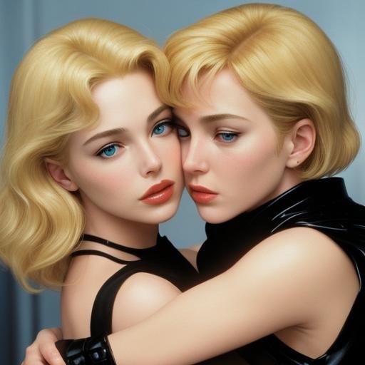 I dreamed that blonde Selina Kyle was kissing me, holding my face, hugging me affectionately,