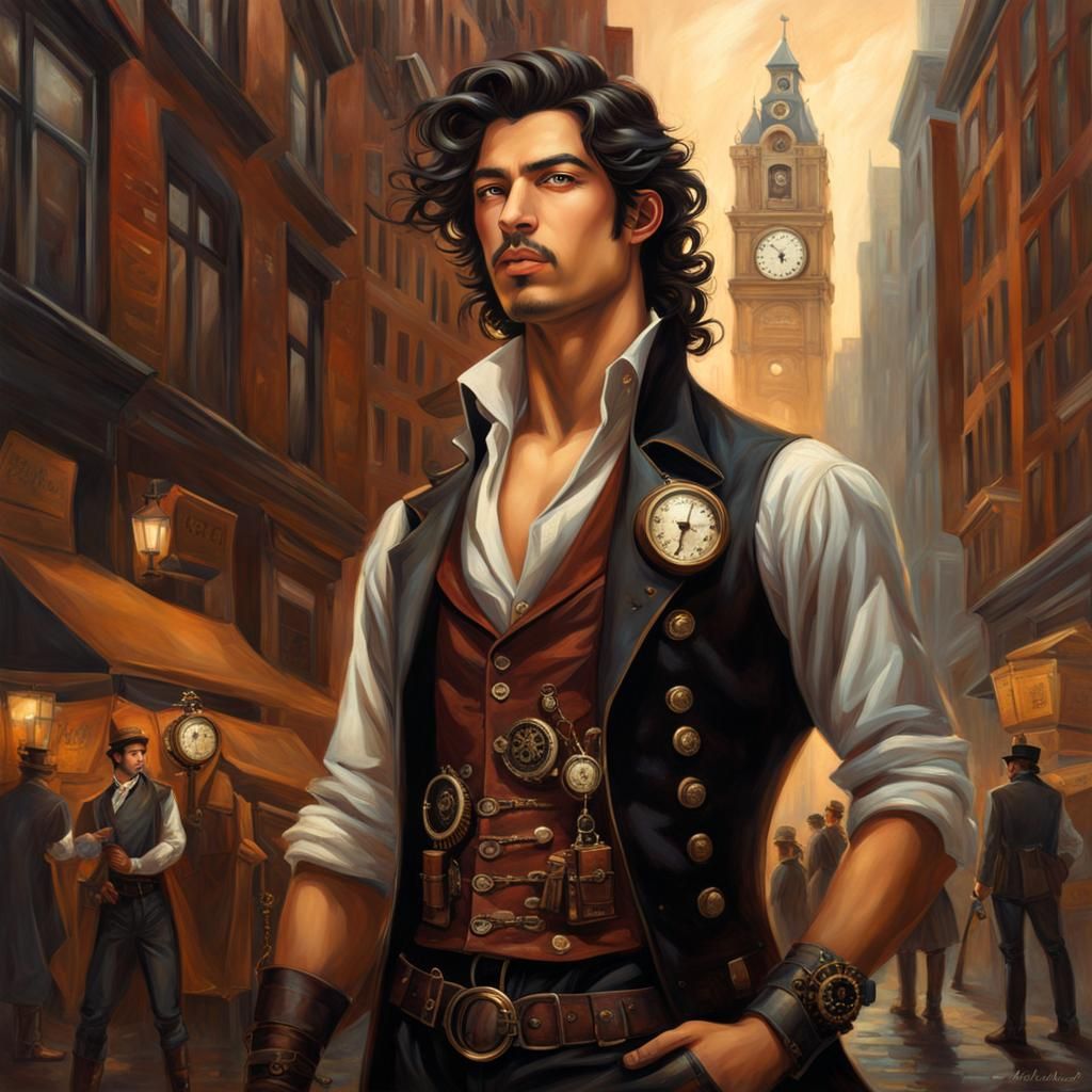 Emilio Delgado, Steampunk Adventurer 240129A