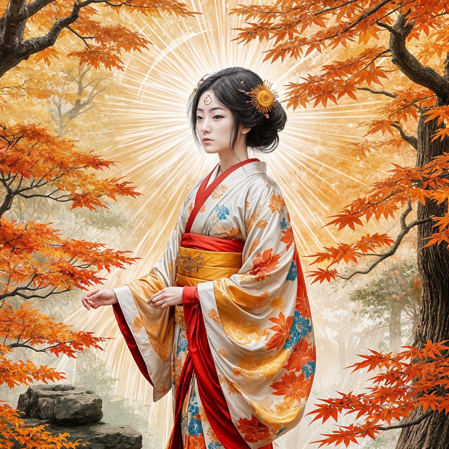 Amaterasu: Shinto Goddess of Sun and Light