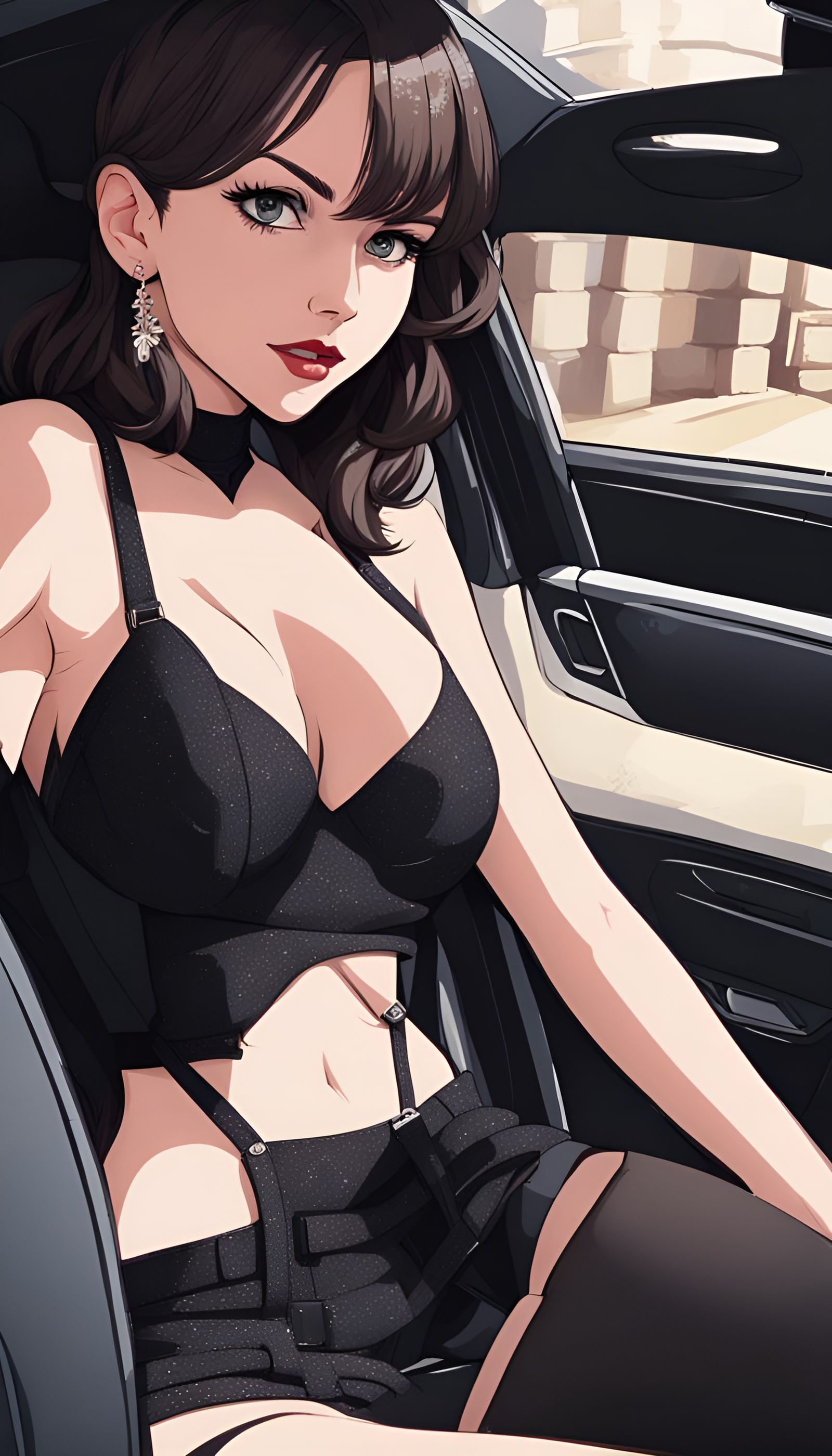 AI Generated Image of Car Interior