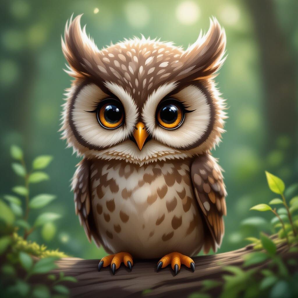 Ultra-Realistic Whimsical Wooduu Creature