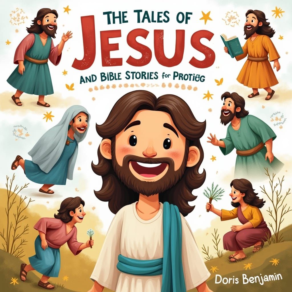 Whimsical Bible Stories for Kids Book Cover