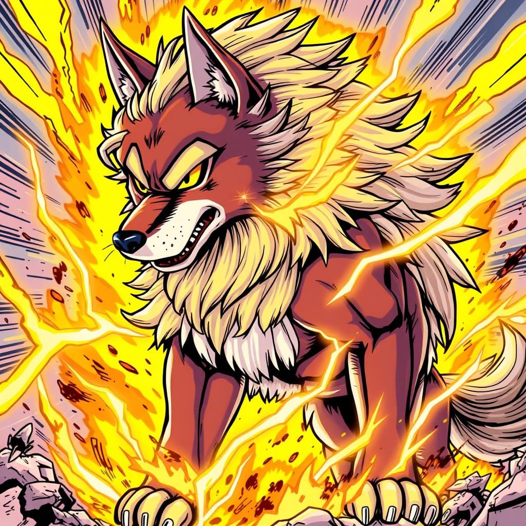 DOG THAT IS A SUPER SAIYEN