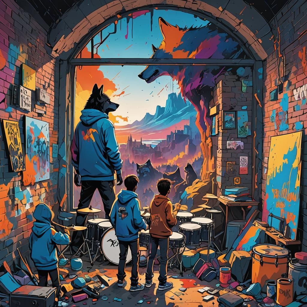 Wolves Howl as Revolution Dawns: Concept Art