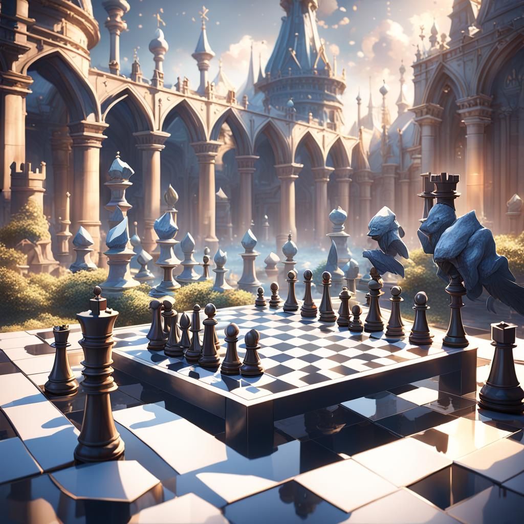 Chess World: Landscapes and Cities as Chess Pieces