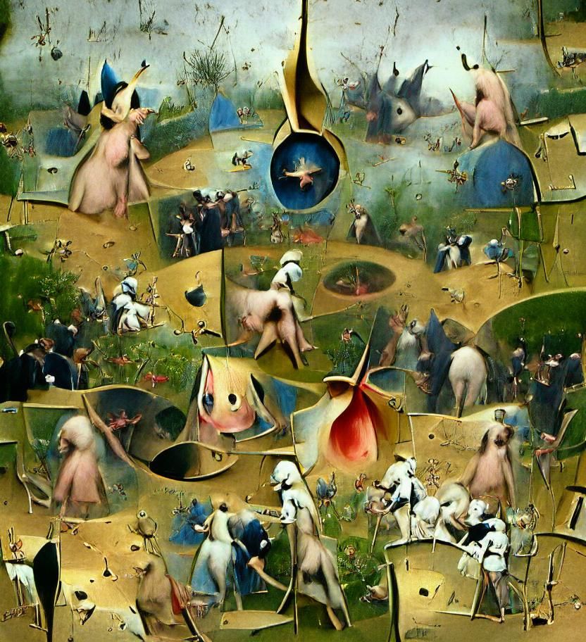 Fantastic Landscape in Renaissance Style