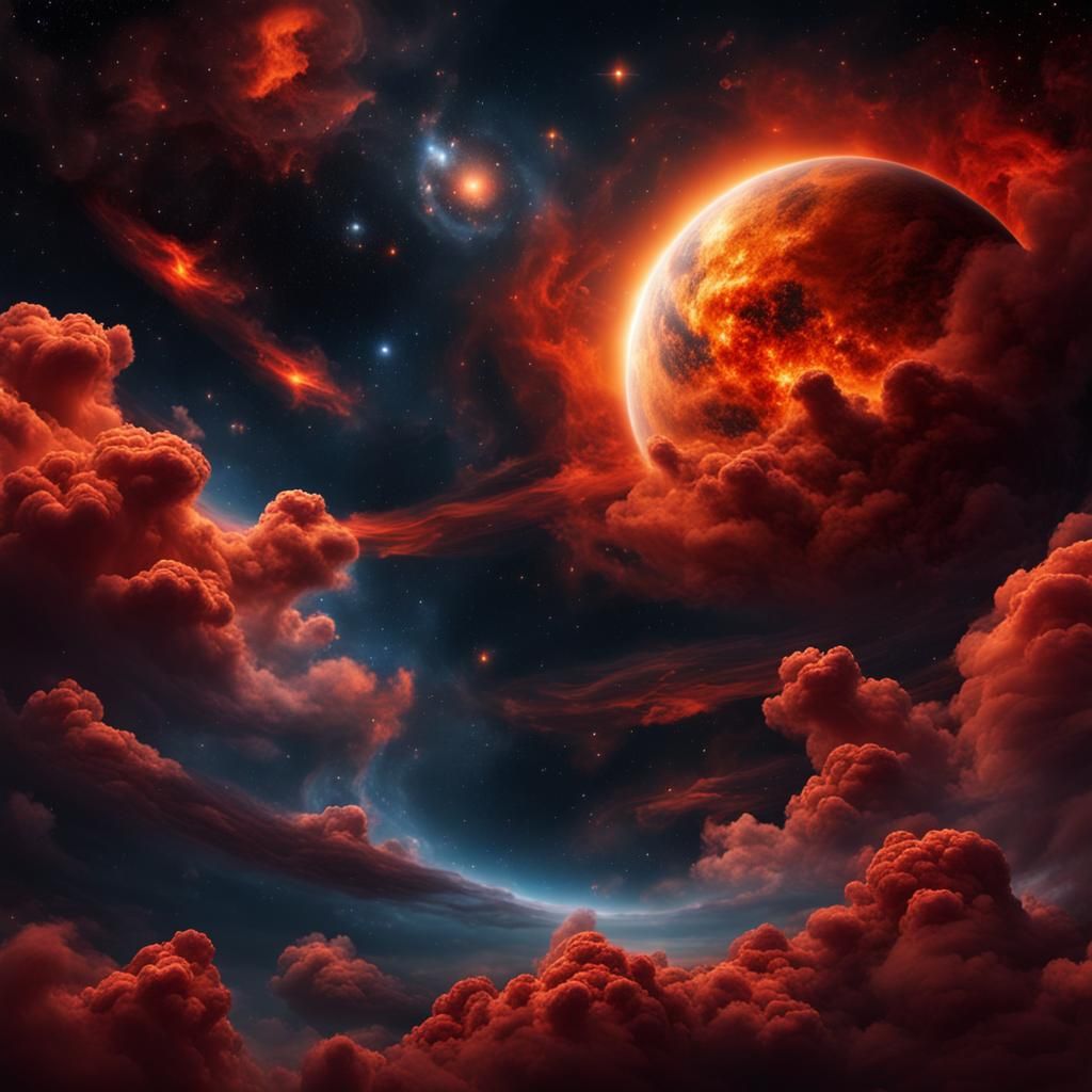 Spectacular Space Clouds and Stars