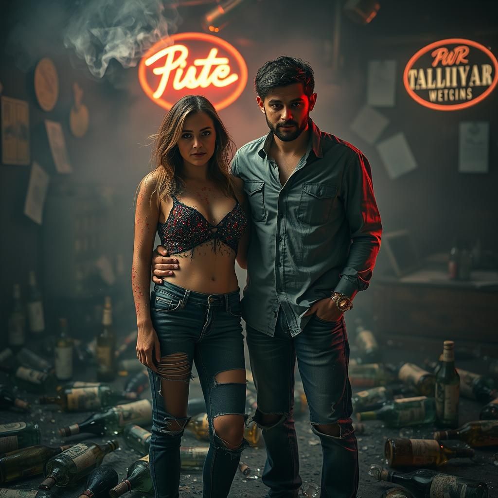 Wasted Romance: Party Aftermath in Ash Thorp Style