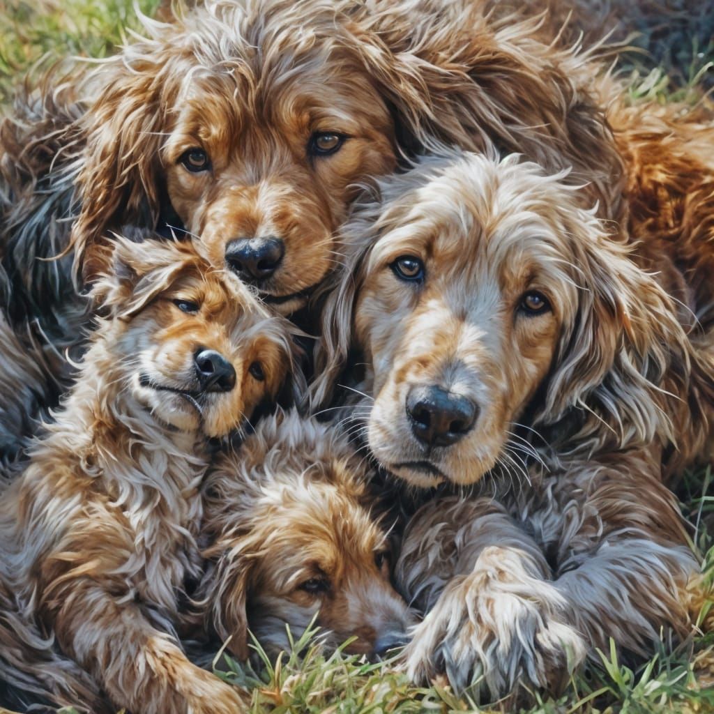 Intimate Cuddling Scene