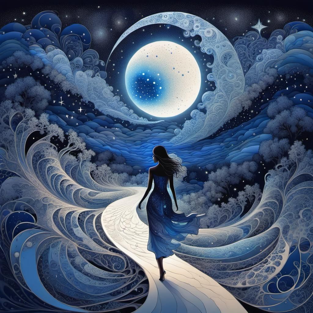 Moonbeams and dreamscapes