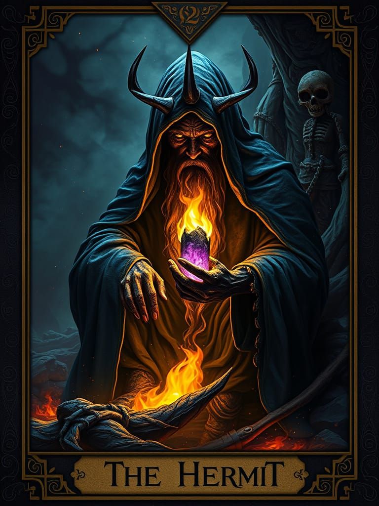 The Hermit: A Haunting Dark Fantasy Masterpiece