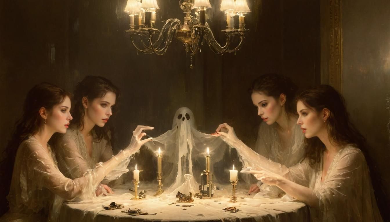 Ethereal Ghost in Natural Light: Fine Art