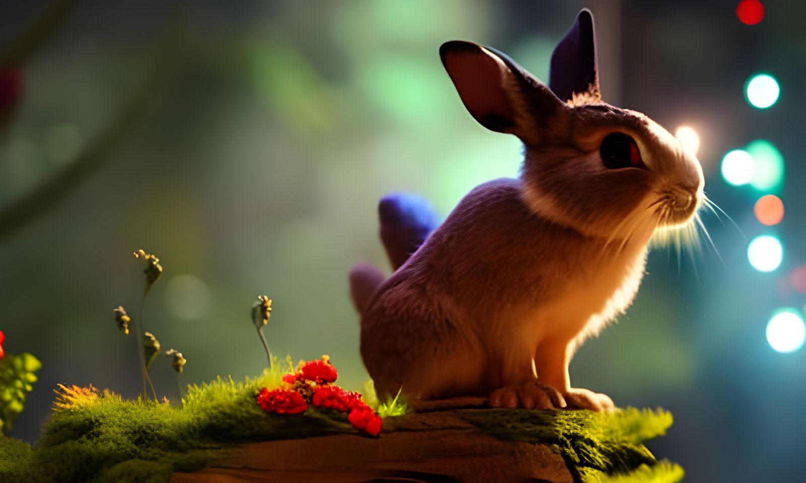 It’s a great night for a cute bunny!