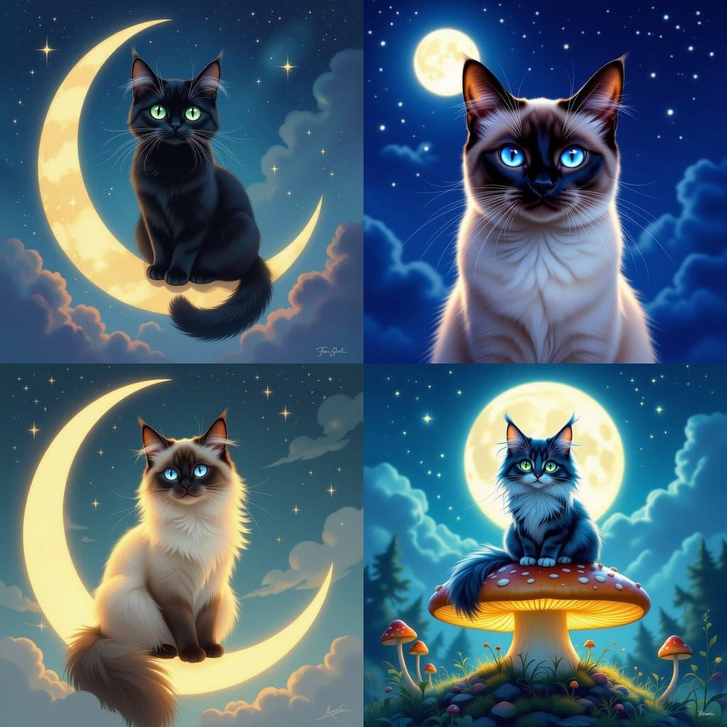 Majestic Cat on Moon's Ear Tuffs