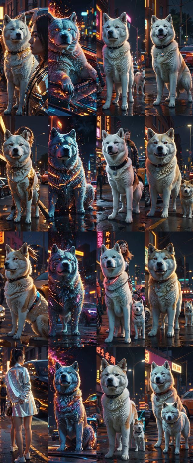 Akita Inu as Dollar Dog King in 4K HDR