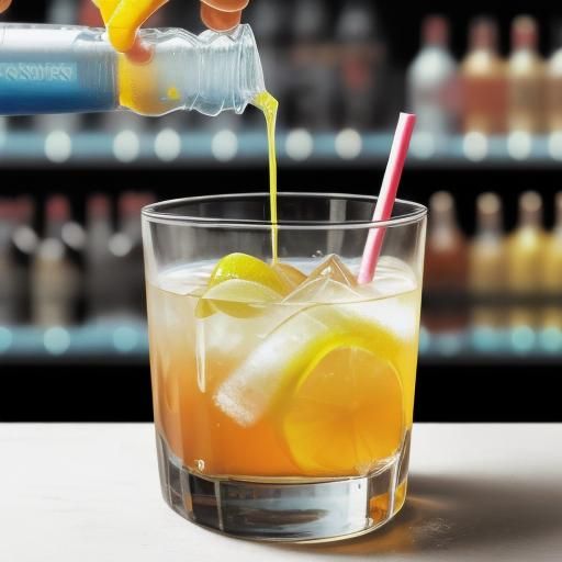 AI Generated Image of a Drink