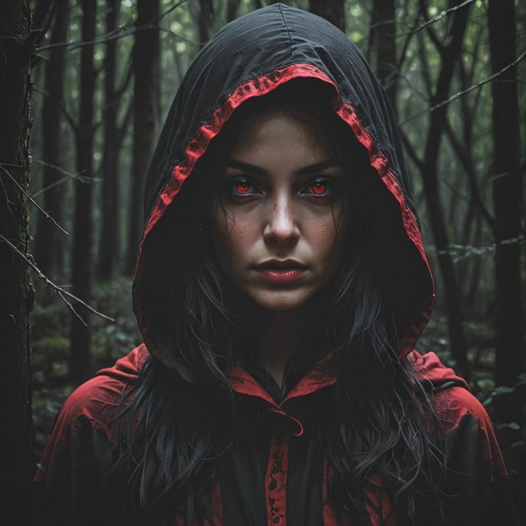 Eerie Hooded Figure Emerges From Shadows