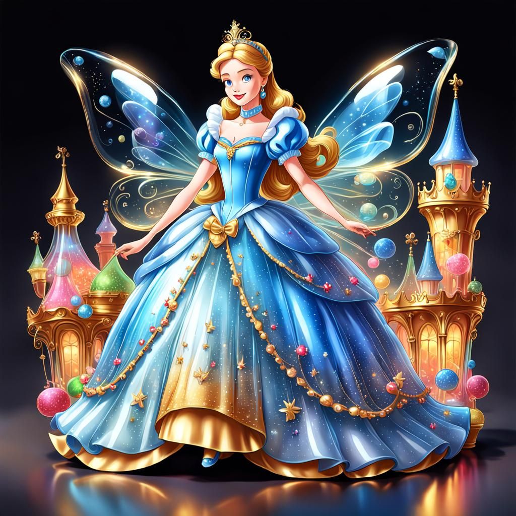 Cinderella in a Glass Dress: Candy Art