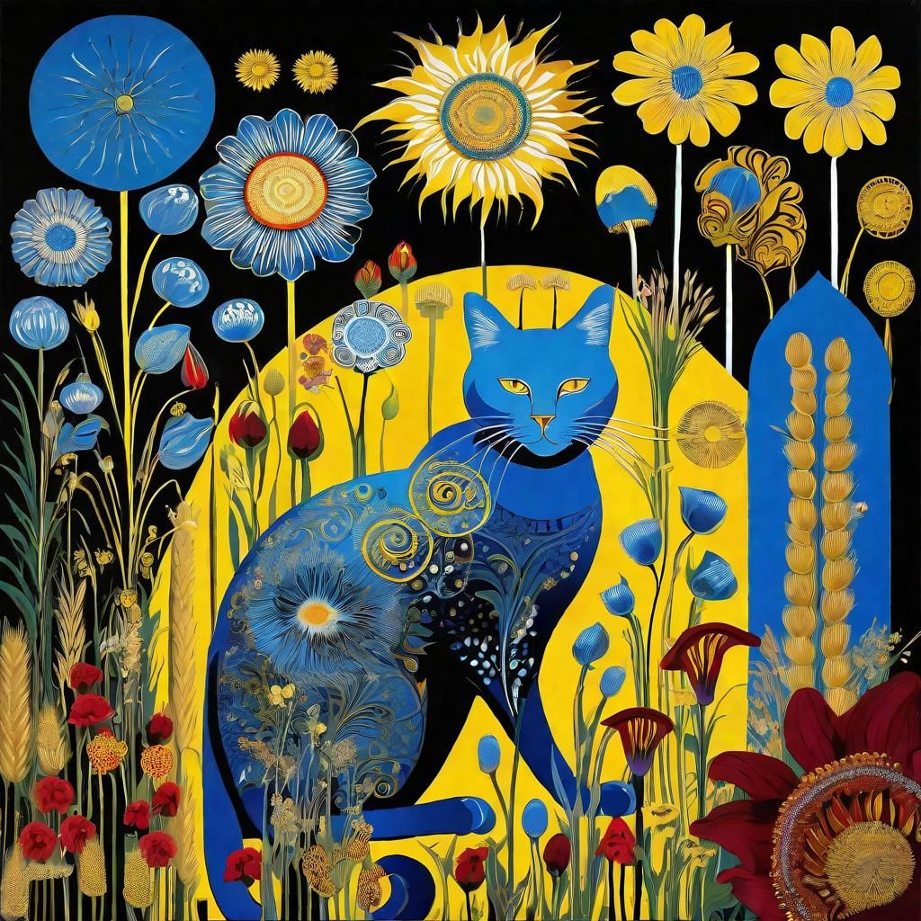 Blue cat
