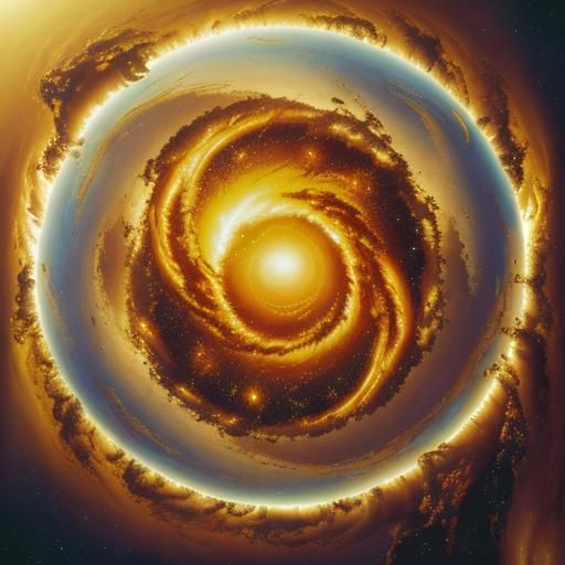 Surreal Space Melting as Dreamlike Scenery