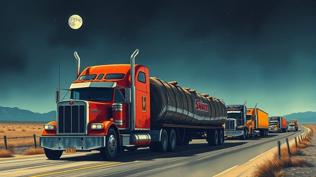 Rockin' Convoy Rolls Through the Night