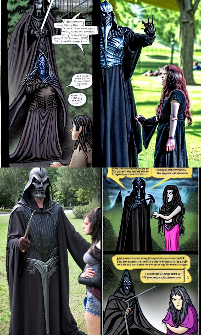 Dark Lord's Unlikely Park Encounter