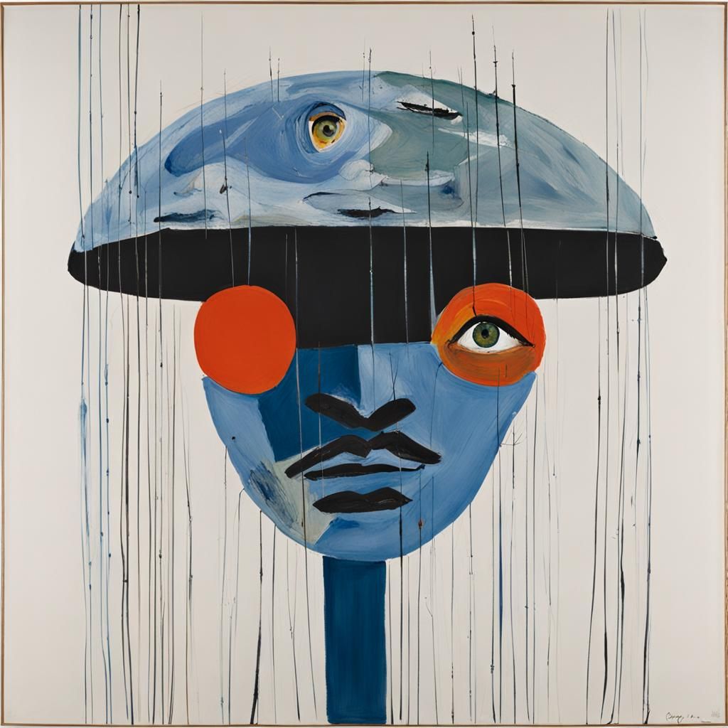 Expressive Portrait of Two Strangers