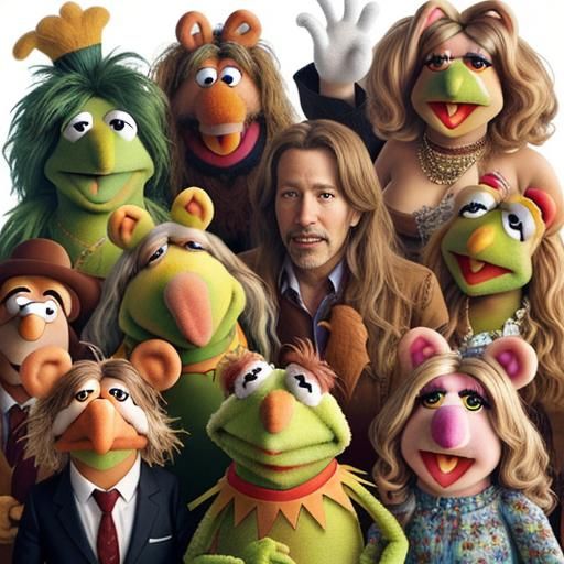 Animal from The Muppets: A Wild Portrait