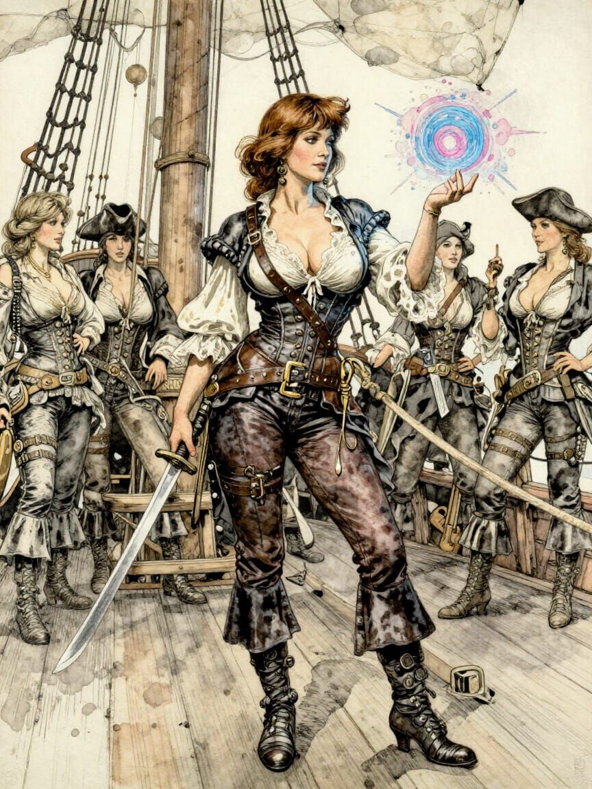 Ready for battle - oil on canvas version