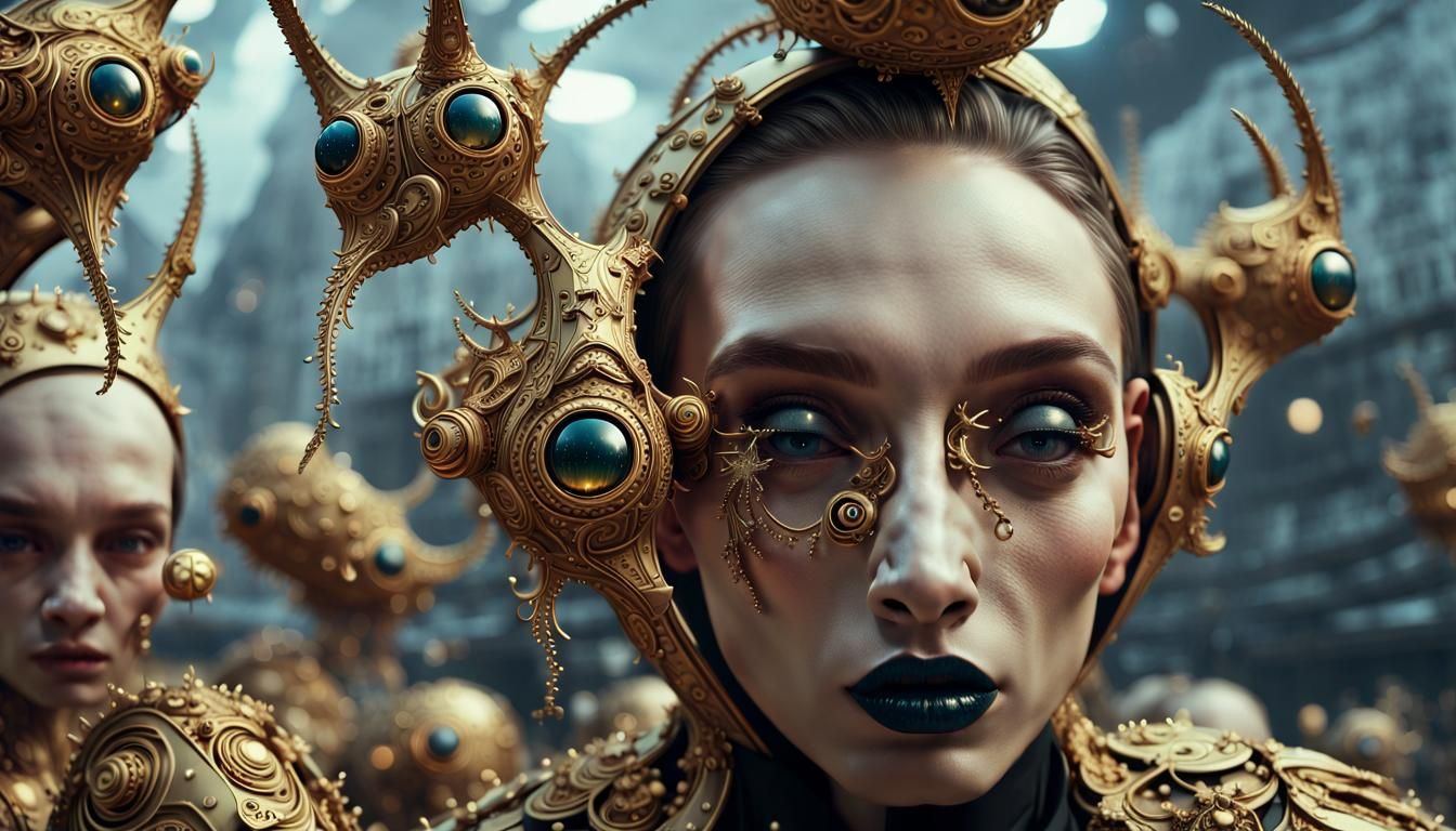 Extraterrestrial Fashion Show: Hyperrealistic Feast of the F...