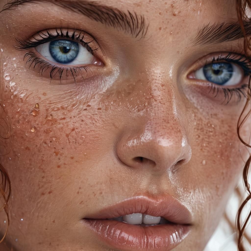 Stunning Woman in Peter Lindbergh-Inspired Beauty Portrait