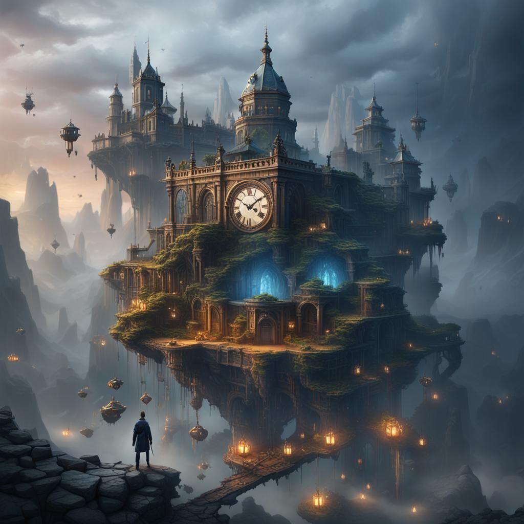 Time as a Puzzle: Fantasy Concept Art
