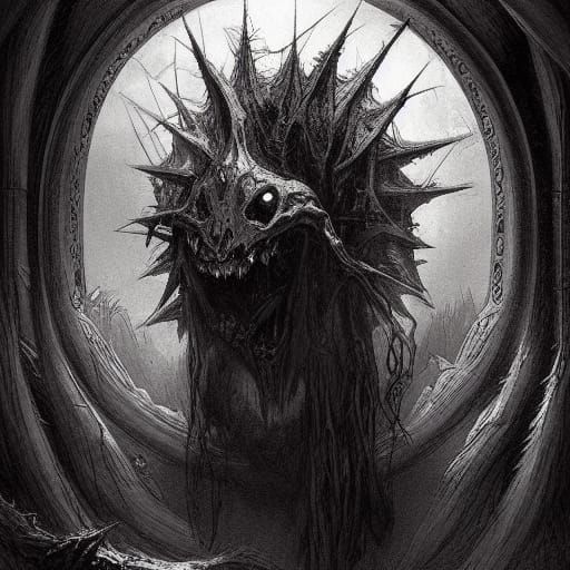 Undead Pokémon in Horror Style